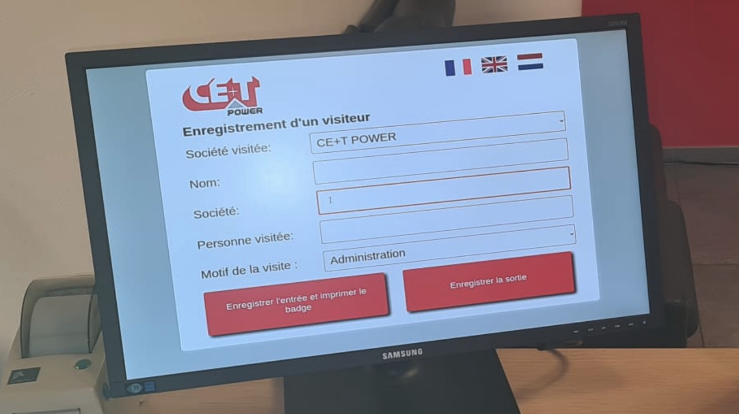 gestion visiteur